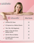 Silverette® Nursing Cups - Large
